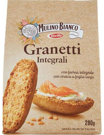 MULINO BIANCO GRANETTI INTEGRALI GR 280