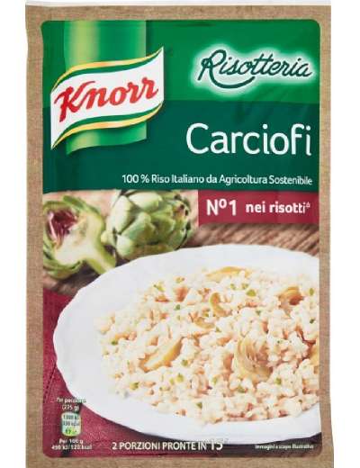 KNORR RISOTTO CARCIOFI GR 175