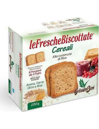 GRISSINBON LE FRESCHE BISCOTTATE AI CEREALI GR 250