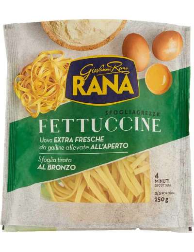 RANA FETTUCCINE SFOGLIAGREZZA CONFEZIONE GR 250