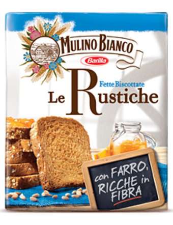 MULINO BIANCO FETTE RUSTICHE 40 FETTE GR 315