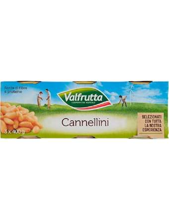 VALFRUTTA 3X400 CANNELLINI FAGIOLI KG 1,2