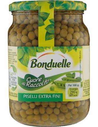 BONDUELLE PISELLI EXTRA FINI GR 580
