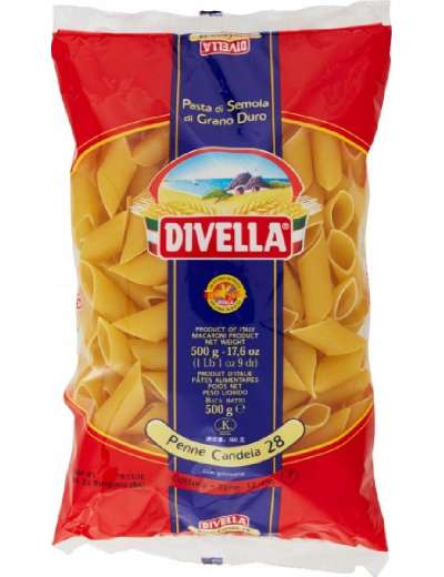 DIVELLA N 28 PENNE CANDELA GR 500