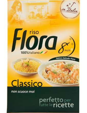 FLORA RISO CLASSICO 8 MINUTI KG 1