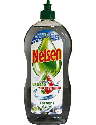 NELSEN DETERSIVO IVO PIATTI AI CARBONI ATTIVI 900 ML