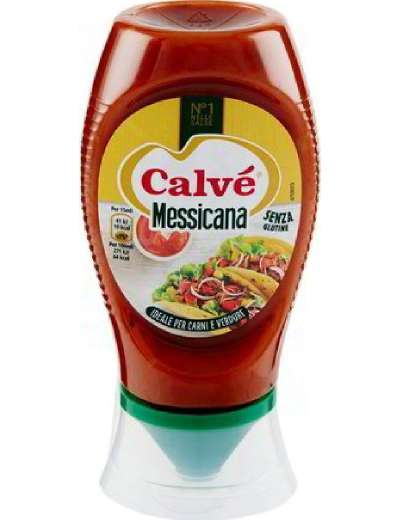 CALVE' SALSA MESSICANA TOP DOWN FLACONE ML 250