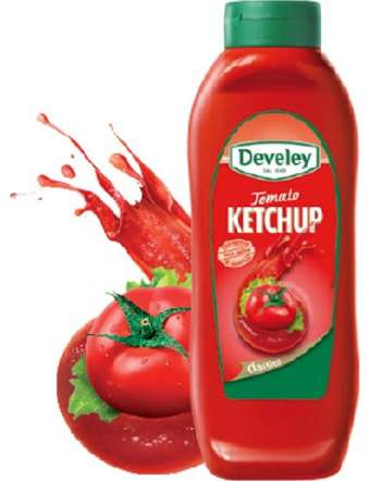 DEVELEY TOMATO KETCHUP ML 875