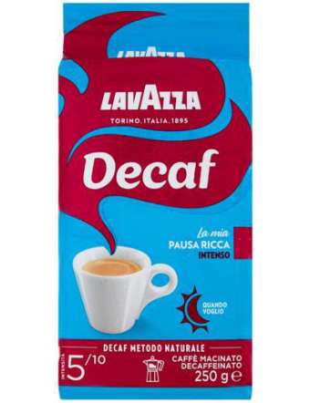LAVAZZA DEK INTENSO DECAFFEINATO GR 250