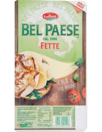 GALBANI BEL PAESE FETTE GR 120