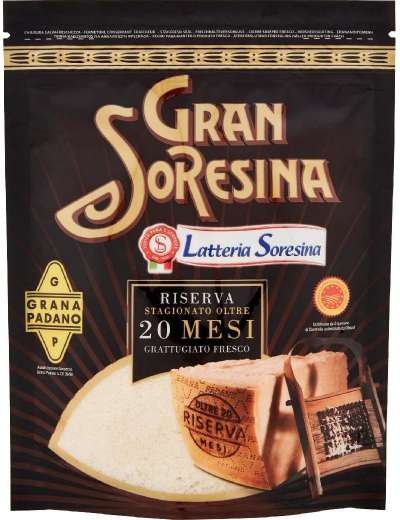 SORESINA GRANA PADANO RISERVA GRATTUGIATO GR 90