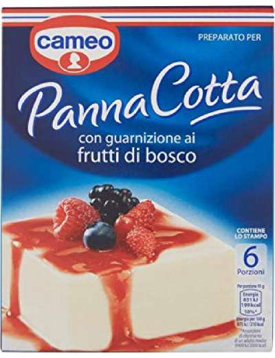 CAMEO PANNA COTTA FRUTTI BOSCO GR 107