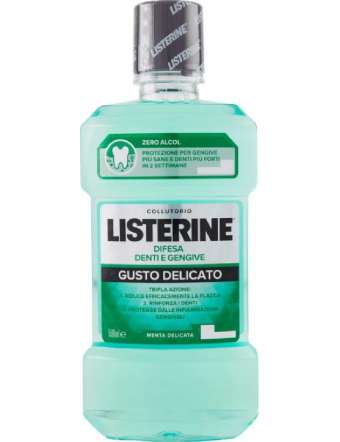 LISTERINE COLLUTORIO DENTI E GENGIVE FLACONE ML 500