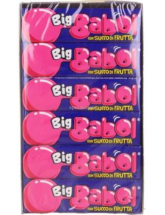 BIG BABOL PERFETTI TUTTI I FRUTTI 5X24 GR 91