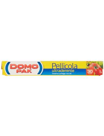 DOMOPAK PELLICOLA TRASPARENTE ULTRADERENTE 30 METRI