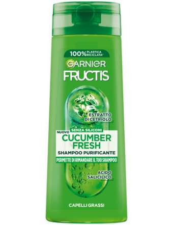 FRUCTIS SHAMPOO CUCUMBER FRESH CAPELLI GRASSI ML 250