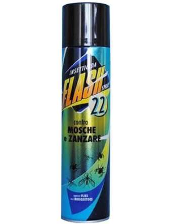 FLASH 22 INSETTICIDA SPRAY MOSCHE E ZANZARE ML 300