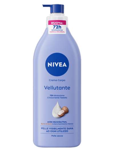 NIVEA BODY CREMA CORPO FLUIDA VELLUTANTE BURRO DI KARITE' PELLE SECCA ML 500