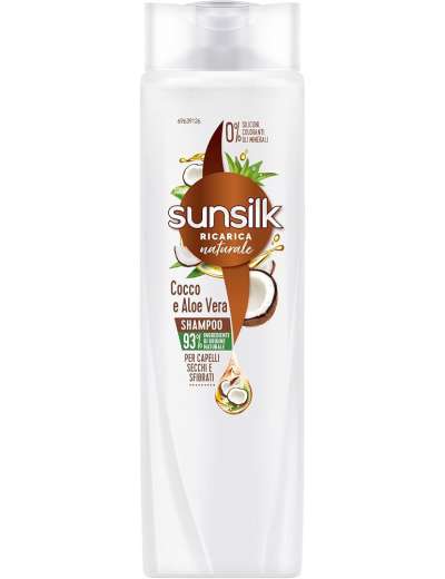 SUNSILK SHAMPOO COCCO E ALOE VERA ML 250
