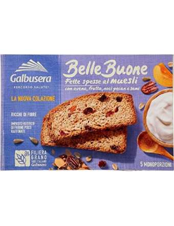GALBUSERA BELLE BUONE SPESSE MUESLI GR 200