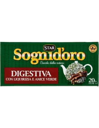 STAR TISANA DIGESTIVA SOGNI D'ORO 20 FILTRI GR 40