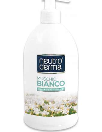NEUTRO DERMA SAPONE MUSCHIO BIANCO LT 1