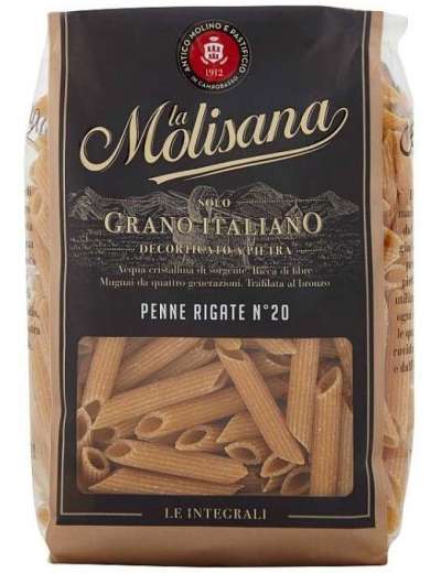 MOLISANA INTEGRALE N 20 PENNE RIGATE GR 500