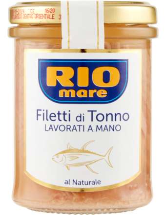 RIO MARE FILETTI NATURALE TONNO VT GR 180