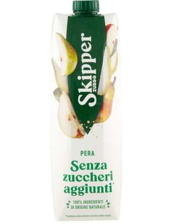 SKIPPER SENZA ZUCCHERO PERA BRICK LT 1