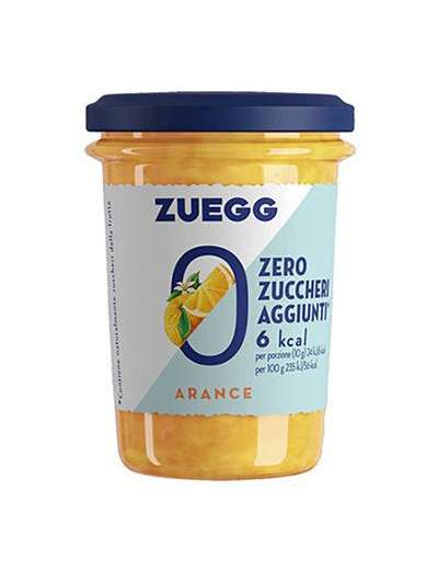 ZUEGG SENZA ZUCCHERO ARANCIA CONFETTURA GR 220