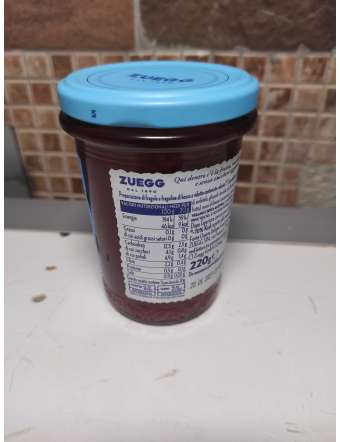ZUEGG SENZA ZUCCHERO FRAGOLA CONFETTURA GR 220