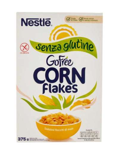 NESTLE' GOFREE CORN FLAKES GR 375
