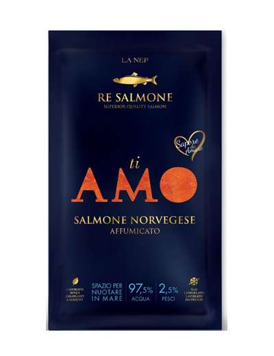 LA NEF RE SALMONE NORVEGESE FETTE GR 50