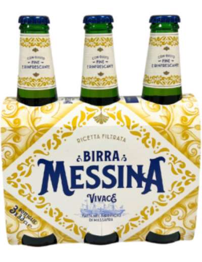 MESSINA BIRRA VIVACE 3X33CL