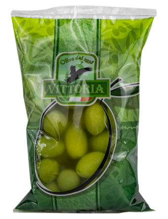 VITTORIA OLIVE VERDI DOLCI GIGANTI BUSTA GR 250
