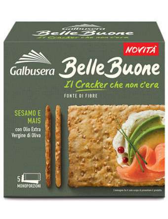 GALBUSERA BELLEBUONE CRACKER SESAMO 200 GR