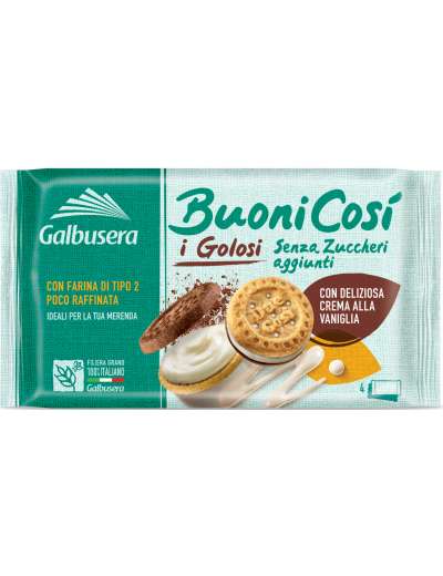 GALBUSERA BUONI COSI' SNACK FARCIT GR 160