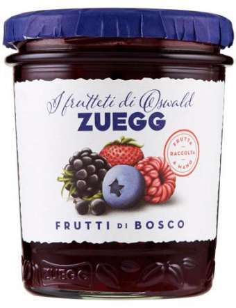 ZUEGG CONFETTURA FRUTTI DI BOSCO GR 320