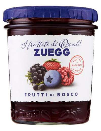 ZUEGG CONFETTURA FRUTTI DI BOSCO GR 320