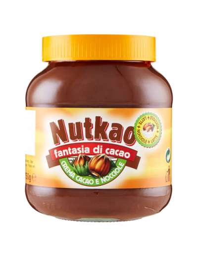 NUTKAO CREMA CACAO GR 750 VASO NEW