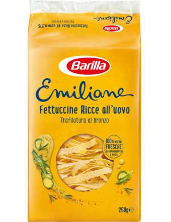 BARILLA EMILIANE NIDI FETTUCCINE RICCE ALL'UOVO GR 250