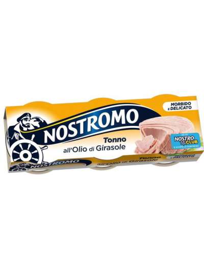 NOSTROMO TONNO 0.GIRASOLE GR 70 X 3