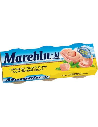 MAREBLU TONNO OLIO OLIVA GR 70 X 3