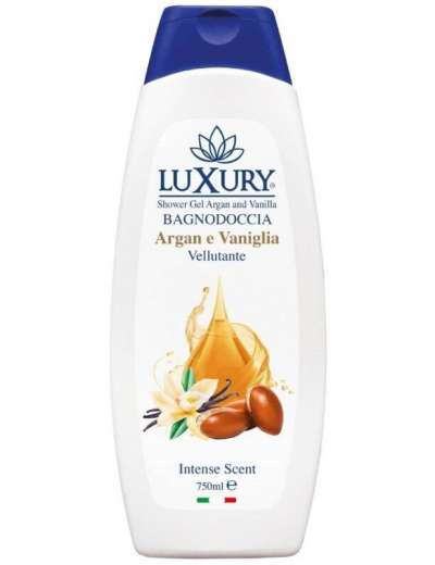 LUXURY BAGNOSCHIUMA ARGAN E VANIGLIA ML 750