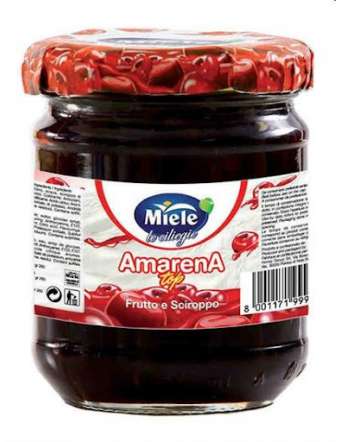 MIELE AMARENE SCIROPPATE GR 255 V.V.