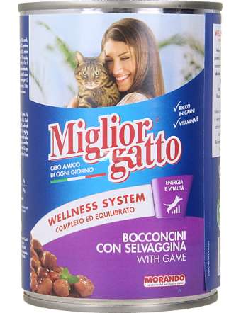 MIGLIORGATTO BOCC. SELVAGGINA GR 400