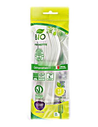 CLENDY BIO FORCHETTE 12PZ