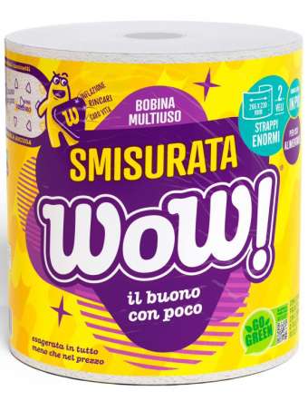 WOW BOBINA MONOROTOLO SMISURATA 2V