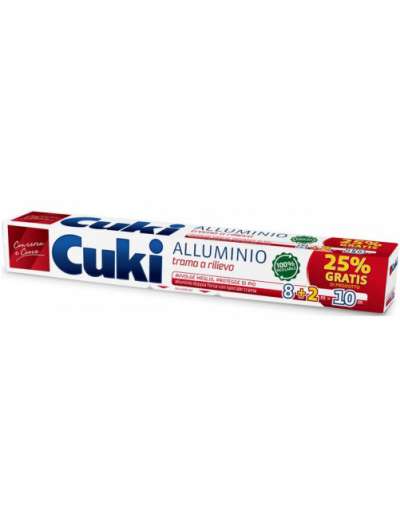 CUKI ALLUMINIO 8+2 MT GRF