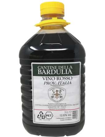 BARDULIA VINO ROSSO PET LT 3